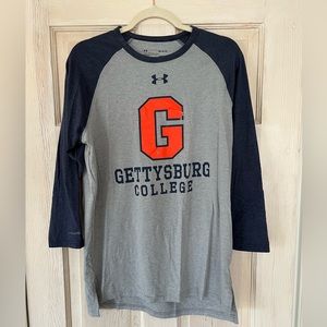 Under Armour Gettysburg College baseball shirt
